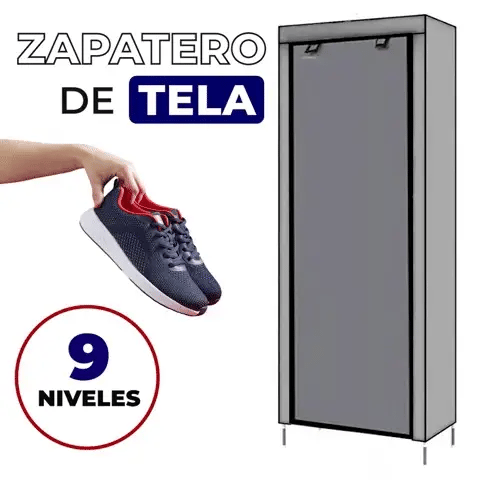 Zapatera de Tela de 9 Niveles